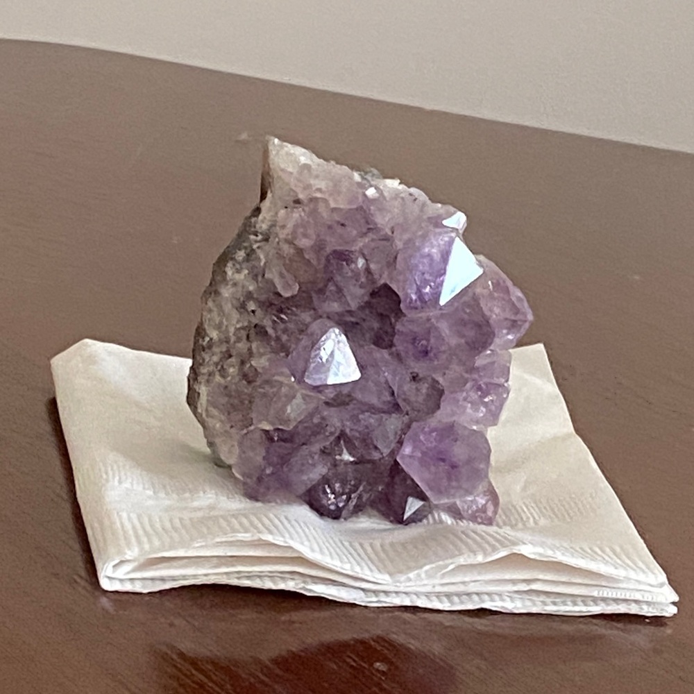 Purple Amethyst Crystal Cluster